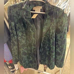 Carlisle Women's Green blazer vintage